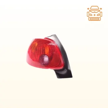 چراغ خطر عقب سمت راست پژو 206 صندوق دار با سوکت و لامپ