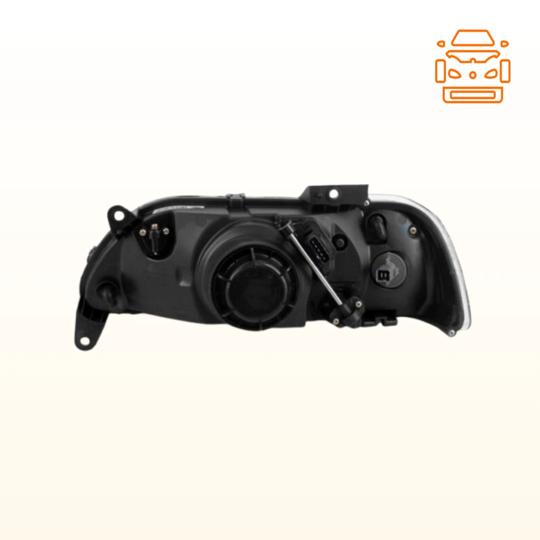 چراغ جلو سمت چپ پراید 131 بدون موتور