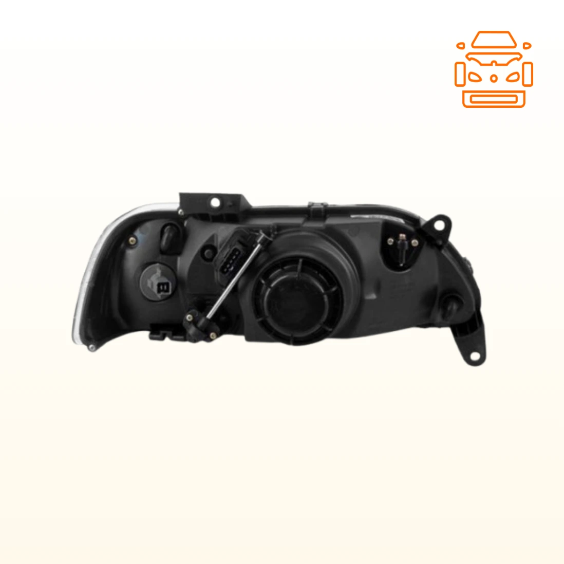 چراغ جلو سمت راست پراید 131 بدون موتور