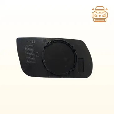 مجموعه شیشه و فریم آینه سمت چپ پژو پارس - بدون گرمکن