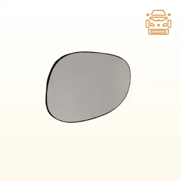 Right side glass and frame for Peugeot 206